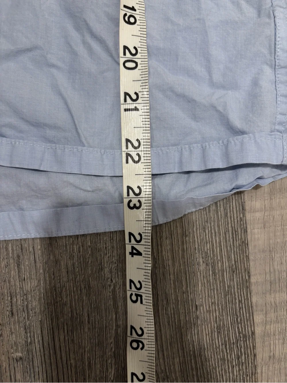 J. Crew Women’s Light Blue Cotton Pajama Set S